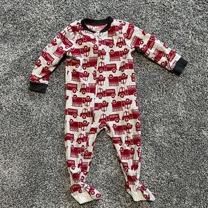 Fire Truck Fleece Sleeper